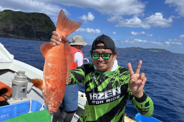 渡嘉敷島　釣り